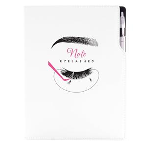 Notes DESIGN A4 Unlined - Eyelashes