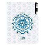 Notes DESIGN A5 Squared - Mandala blue