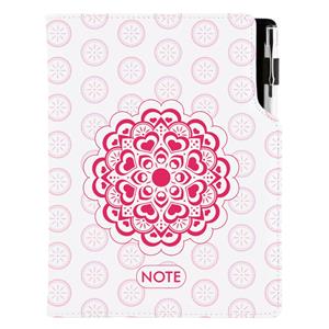 Notes DESIGN B5 Lined - Mandala red