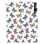 Notes DESIGN B5 Unlined - Color Butterfly