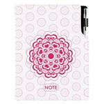 Notes DESIGN B5 Unlined - Mandala red