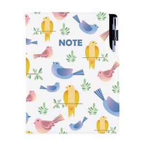 Notes DESIGN B6 Lined - Birds