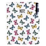 Notes DESIGN B6 Lined - Color Butterfly