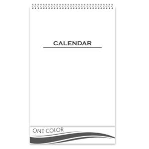 One color printing - Wall Calendar