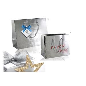 Paper bag SILVER S