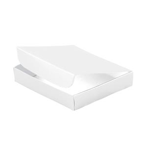 Paper box closing typ 5 glued 150x180 matt - white