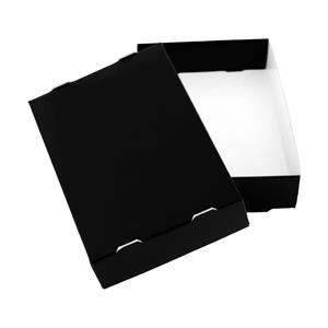 Paper box with lid typ 3 folding 153x215 matná - černá