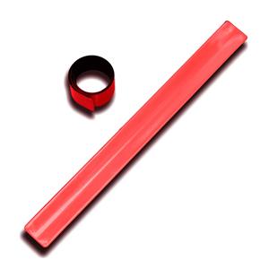 Reflective bracelet red 300 x 29 mm