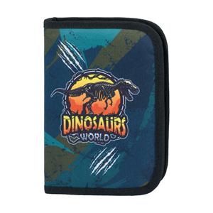 School Pencil Case Classic Double-Dino