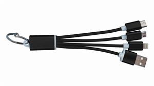 USB pendant with adapters Expander - black