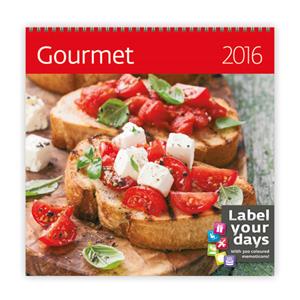 Wall Calendar 2016 Gourmet