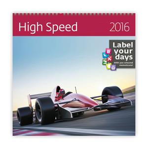 Wall Calendar 2016 High Speed