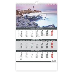 Wall Calendar 2016 The Coats – 3months
