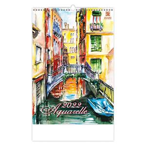 Wall Calendar 2022 - Aquarelle