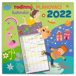 Wall Calendar 2022 Family planner SK
