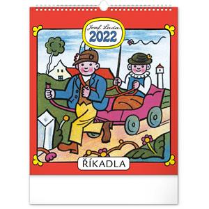 Wall Calendar 2022 Josef Lada - Rhymes