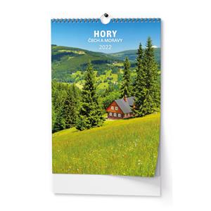 Wall Calendar 2022 Mountains of Bohemia and Moravia