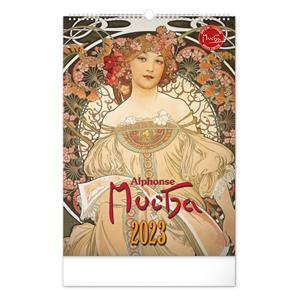 Wall Calendar 2023 Alphonse Mucha