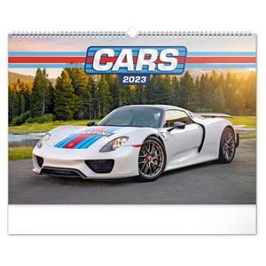 Wall Calendar 2023 Cars