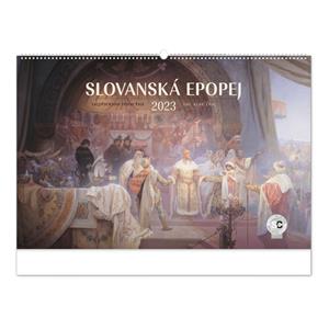 Wall Calendar 2023 Slavic Epic - Alfons Mucha