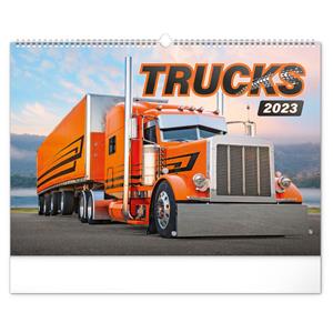 Wall Calendar 2023 Trucks