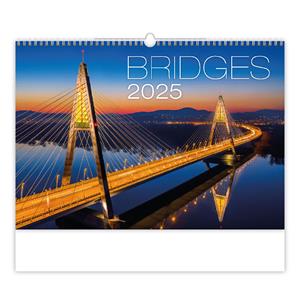 Wall Calendar 2025 - Bridges
