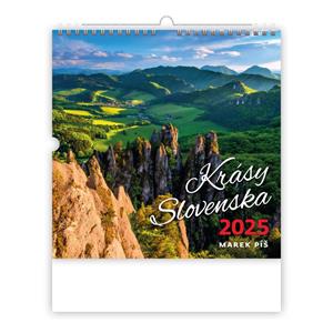 Wall Calendar 2025 - Charm of Slovakia