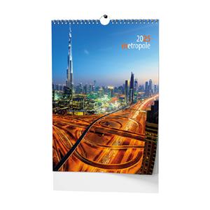 Wall Calendar 2025 Metropole