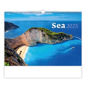 Wall Calendar 2025 - Sea