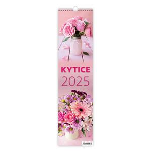 Wall Calendar 2025 Tie - Bouquets