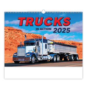 Wall Calendar 2025 - Trucks