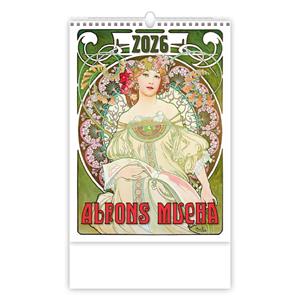 Wall Calendar 2026 - Alfons Mucha