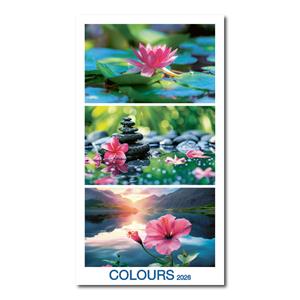 Wall calendar 2026 - Colors