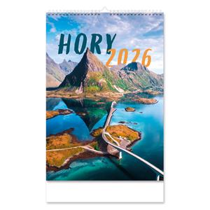 Wall Calendar 2026 Czech Mountains