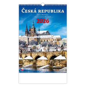 Wall Calendar 2026 - Czech Republic/Tschechische Republik