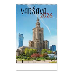 Wall Calendar 2026 Czech Warsaw