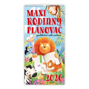 Wall Calendar 2026 - MAXI Family Planner