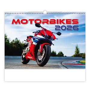 Wall Calendar 2026 - Motorbikes