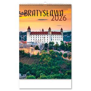 Wall Calendar 2026 Polish Bratislava