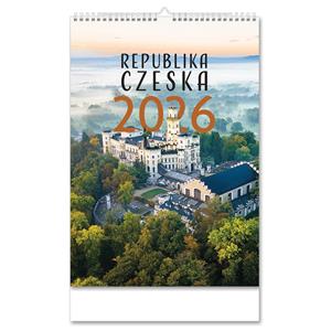 Wall Calendar 2026 Polish Czech Republic