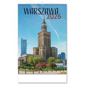 Wall Calendar 2026 Polish Warsaw