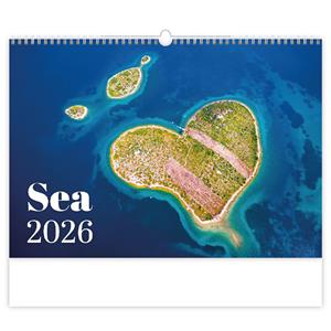 Wall calendar 2026 - Sea