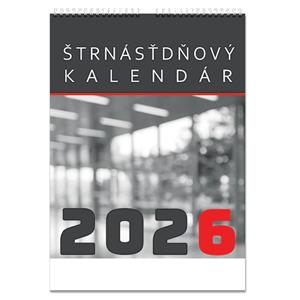 Wall Calendar 2026 Slovak Two-week