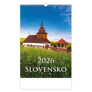 Wall Calendar 2026 - Slovakia