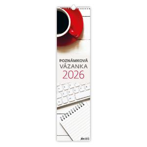 Wall Calendar 2026 Tie - Tie with notes