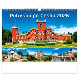 Wall calendar 2026 - Traveling around the Czech Republic