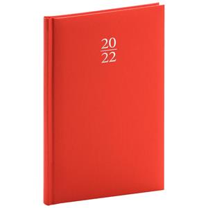 Weekly Diary 2022 A5 Capys - red