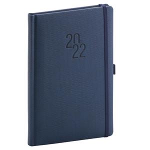 Weekly Diary 2022 A5 Diamante - blue