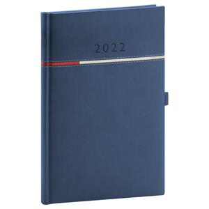 Weekly Diary 2022 A5 Tomy - blue/red