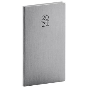 Weekly Diary 2022 Pocket Capys - silver